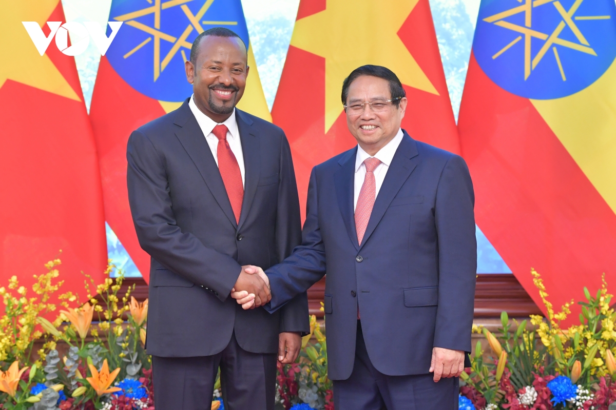lễ đón thủ tướng ethiopia và phu nhân thăm chính thức việt nam hình ảnh 11 le don thu tuong ethiopia va phu nhan tham chinh thuc viet nam hinh anh 11
