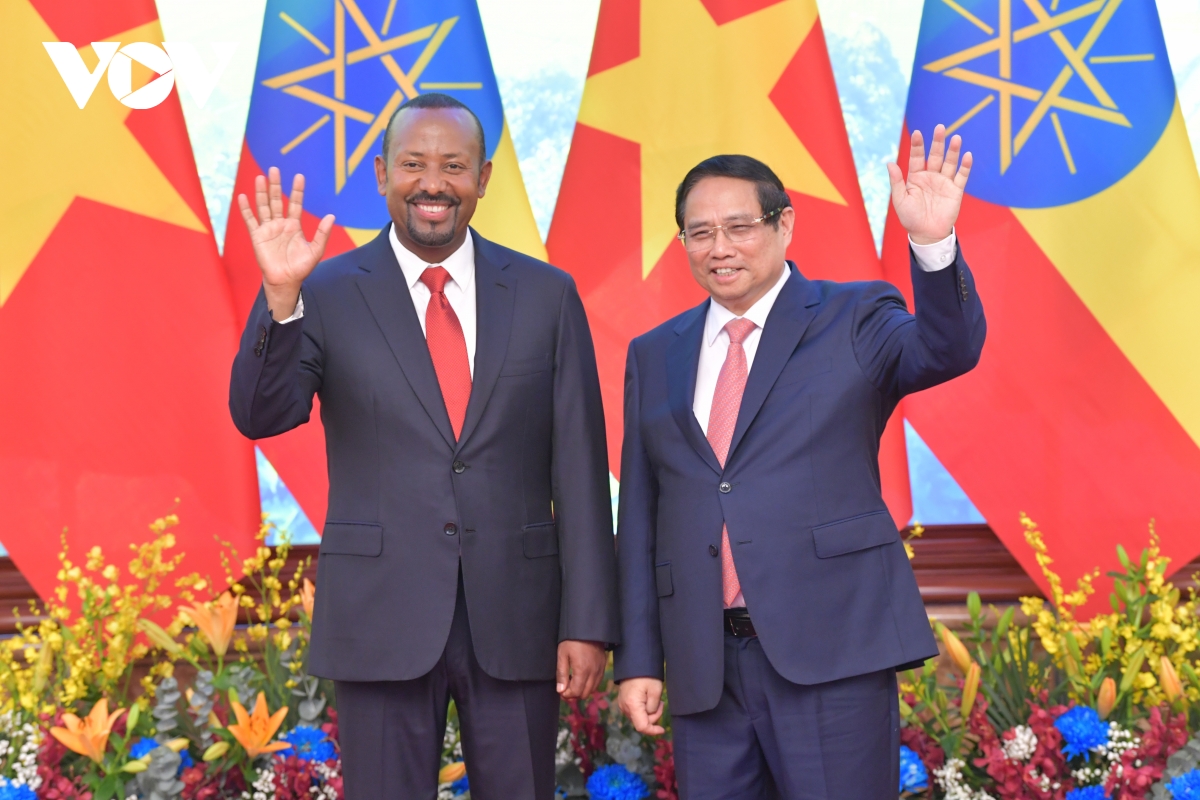 lễ đón thủ tướng ethiopia và phu nhân thăm chính thức việt nam hình ảnh 10 le don thu tuong ethiopia va phu nhan tham chinh thuc viet nam hinh anh 10
