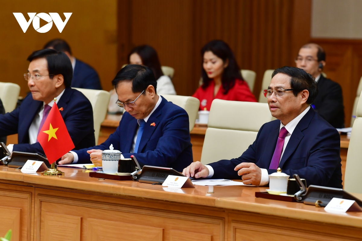toàn cảnh lễ đón chính thức thủ tướng tây ban nha thăm việt nam hình ảnh 12 toan canh le don chinh thuc thu tuong tay ban nha tham viet nam hinh anh 12