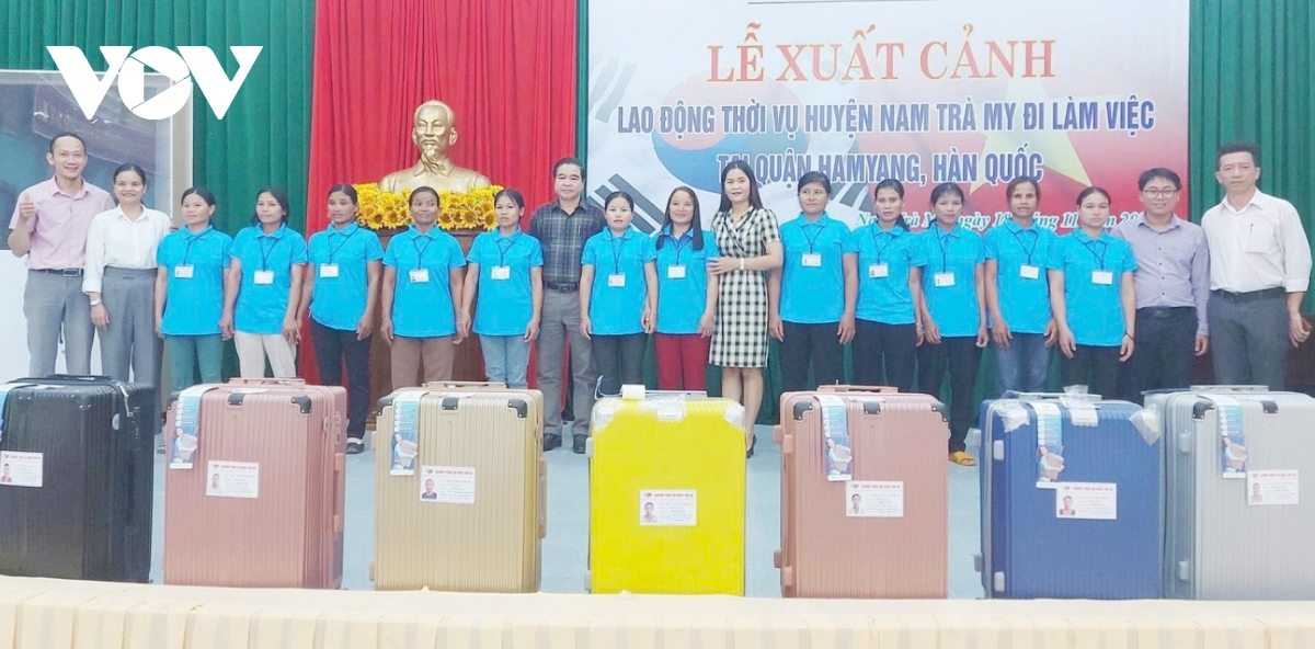tạo cơ hội cho đồng bào miền núi nam giang đi lao động ở nước ngoài hình ảnh 4 tao co hoi cho dong bao mien nui nam giang di lao dong o nuoc ngoai hinh anh 4