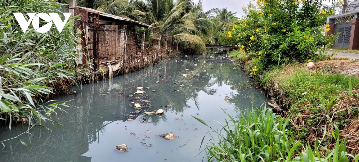 "Điệp khúc" dòng kênh đen vẫn tái diễn tại đô thị Mỹ Tho (Tiền Giang)