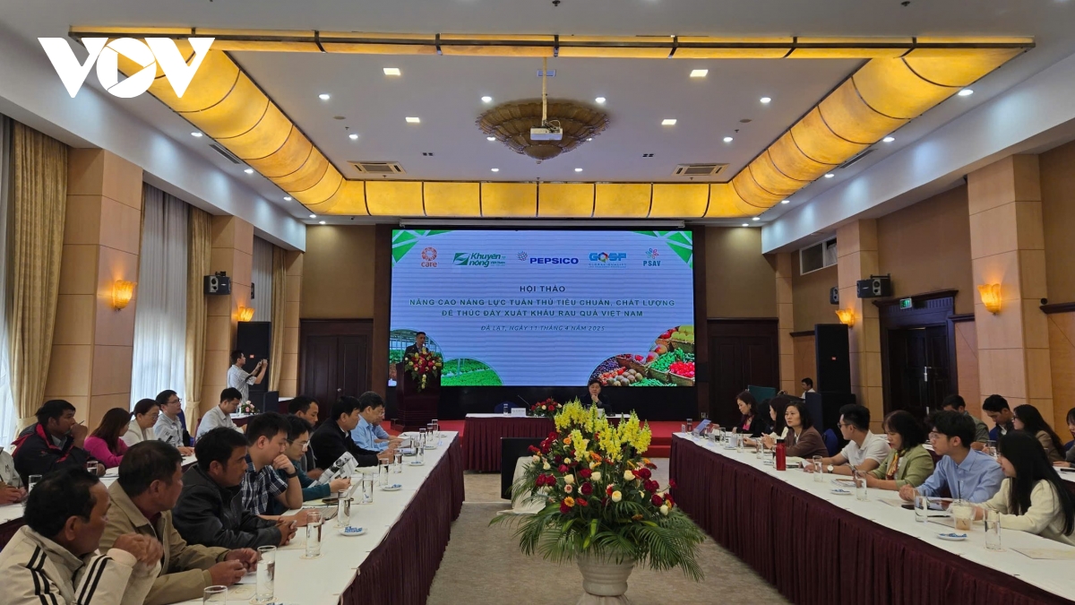 nâng cao năng lực tuân thủ tiêu chuẩn thúc đẩy xuất khẩu rau quả việt nam hình ảnh 1 nang cao nang luc tuan thu tieu chuan thuc day xuat khau rau qua viet nam hinh anh 1