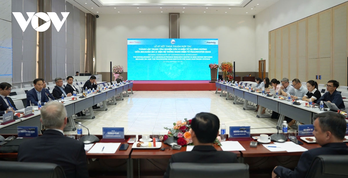 bình dương cùng trung tâm nghiên cứu của Đức xây dựng thung lũng vi điện tử hình ảnh 1 binh duong cung trung tam nghien cuu cua Duc xay dung thung lung vi dien tu hinh anh 1