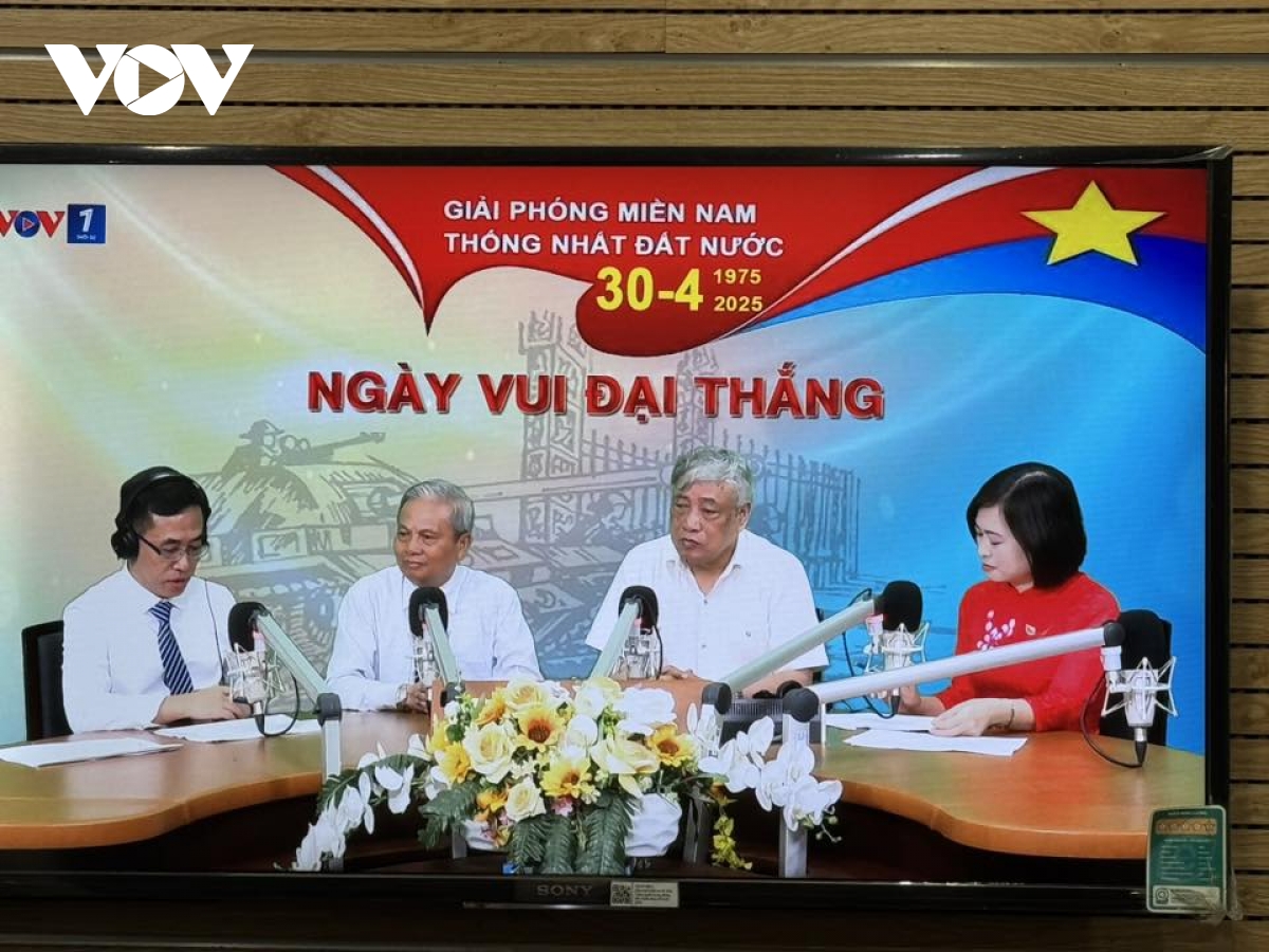 chuong trinh phat thanh dac biet ngay vui dai thang hinh anh 1