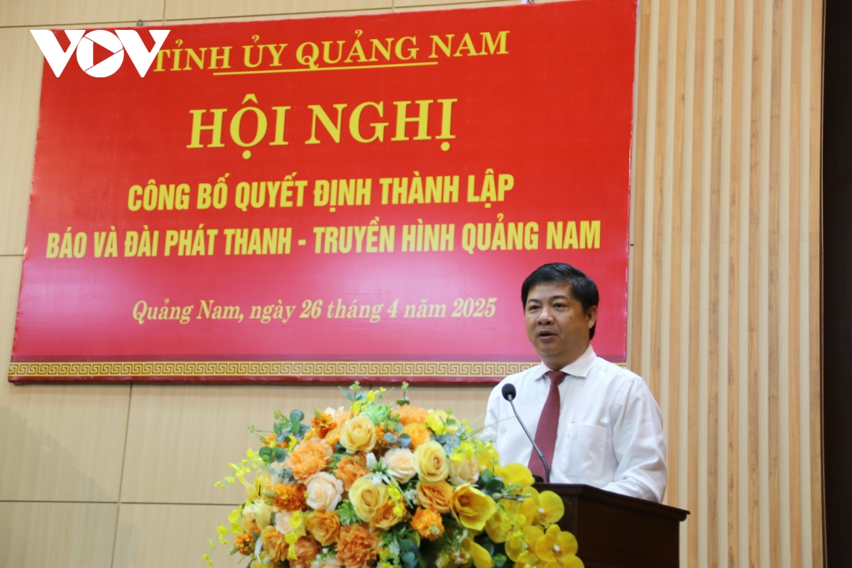 hợp nhất báo và Đài phát thanh truyền hình quảng nam hình ảnh 3 hop nhat bao va Dai phat thanh truyen hinh quang nam hinh anh 3