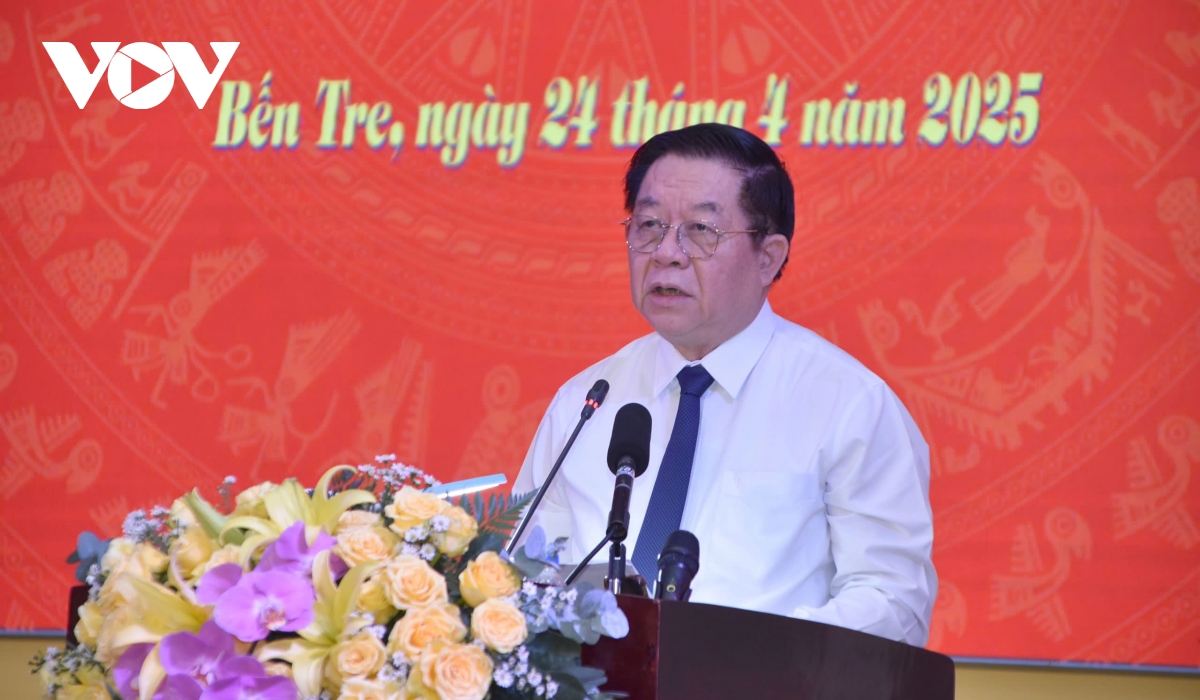 Ông nguyễn trọng nghĩa dự họp mặt kỷ niệm 50 năm ngày giải phóng bến tre hình ảnh 5 Ong nguyen trong nghia du hop mat ky niem 50 nam ngay giai phong ben tre hinh anh 5