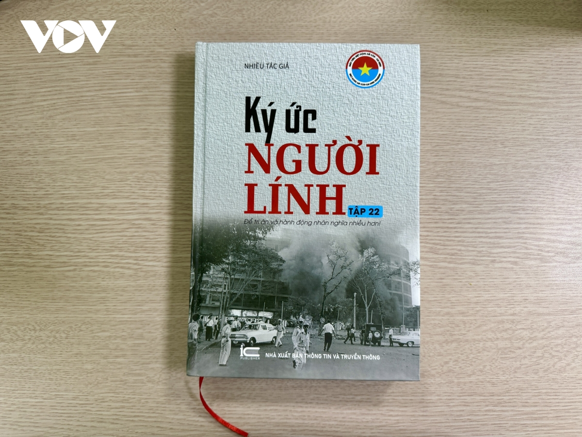 Ra mắt tập 22 bộ sách “Ký ức người lính” kể câu chuyện Biệt động Sài Gòn