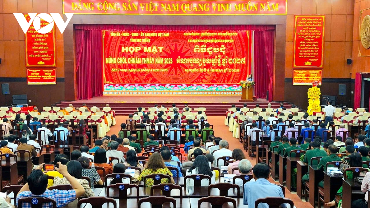 sóc trăng họp mặt tết cổ truyền chôl chnăm thmây của đồng bào khmer hình ảnh 1 soc trang hop mat tet co truyen chol chnam thmay cua dong bao khmer hinh anh 1