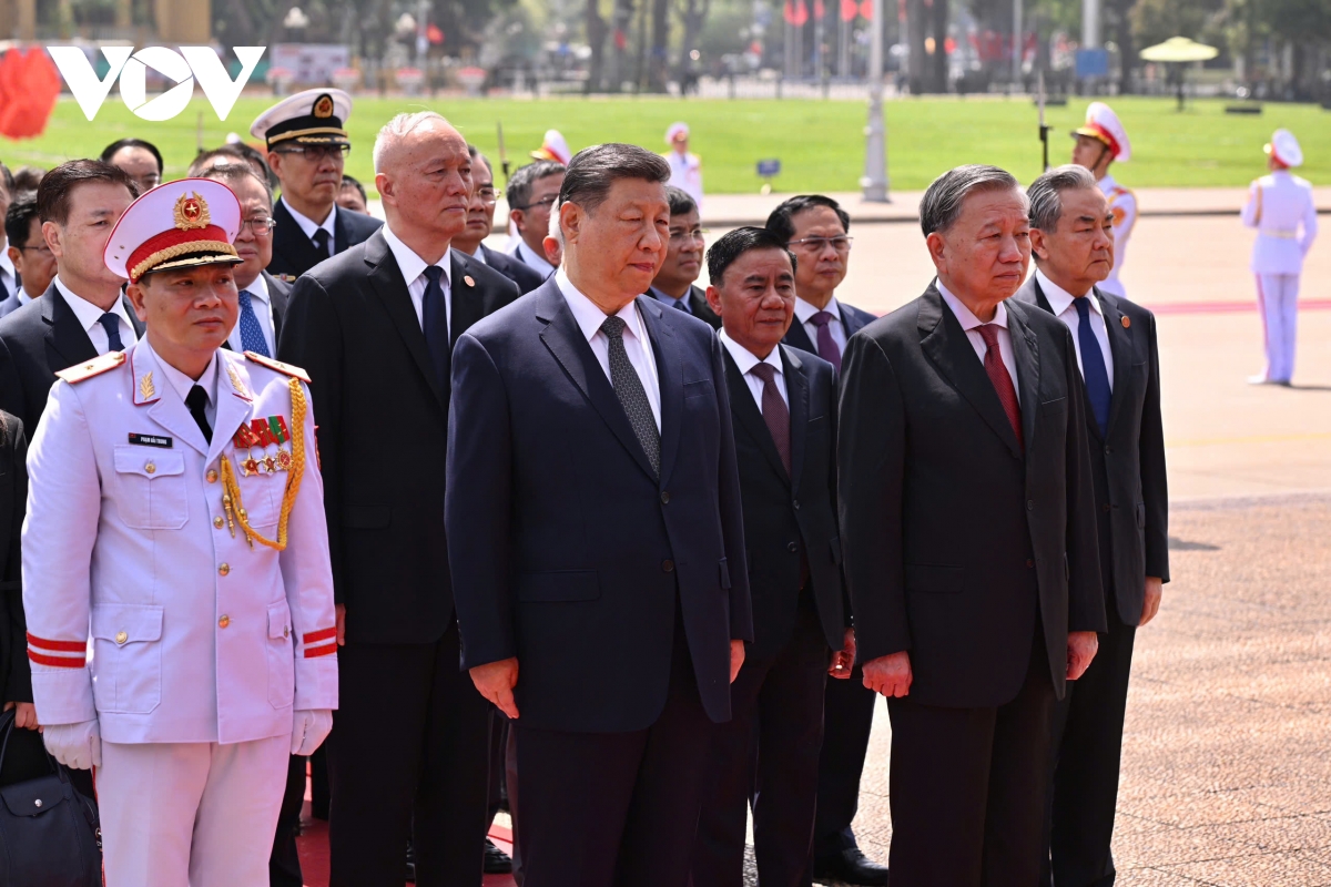 tổng bí thư tô lâm và chủ tịch tập cận bình vào lăng viếng chủ tịch hồ chí minh hình ảnh 5 tong bi thu to lam va chu tich tap can binh vao lang vieng chu tich ho chi minh hinh anh 5