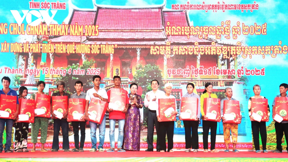 Đồng bào khmer đón tết cổ truyền chôl chnăm thmây hình ảnh 5 Dong bao khmer don tet co truyen chol chnam thmay hinh anh 5