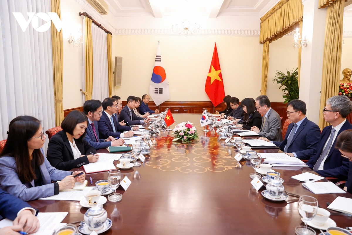 phó thủ tướng, bộ trưởng ngoại giao bùi thanh sơn hội đàm với bộ trưởng ngoại giao hàn quốc hình ảnh 2 pho thu tuong, bo truong ngoai giao bui thanh son hoi dam voi bo truong ngoai giao han quoc hinh anh 2