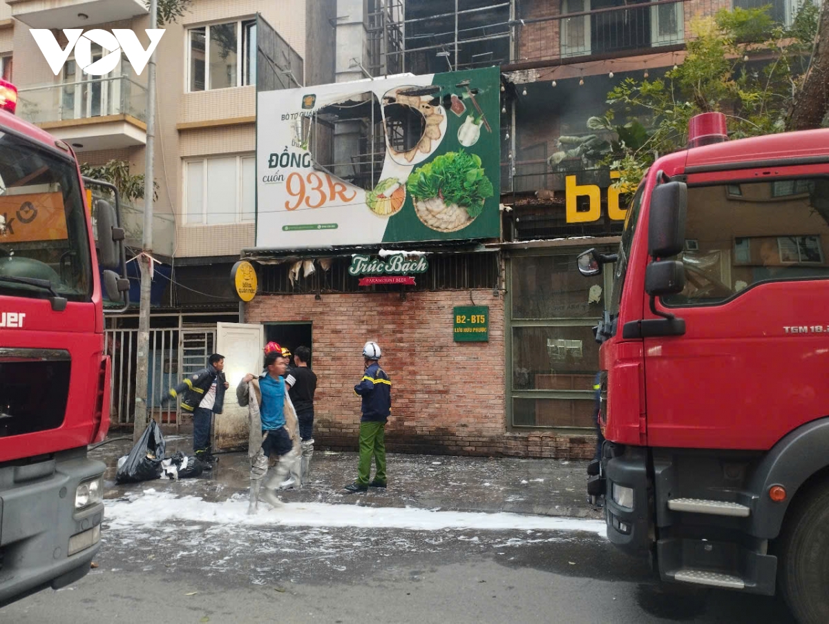 chay nha hang bo to o ha noi hinh anh 5