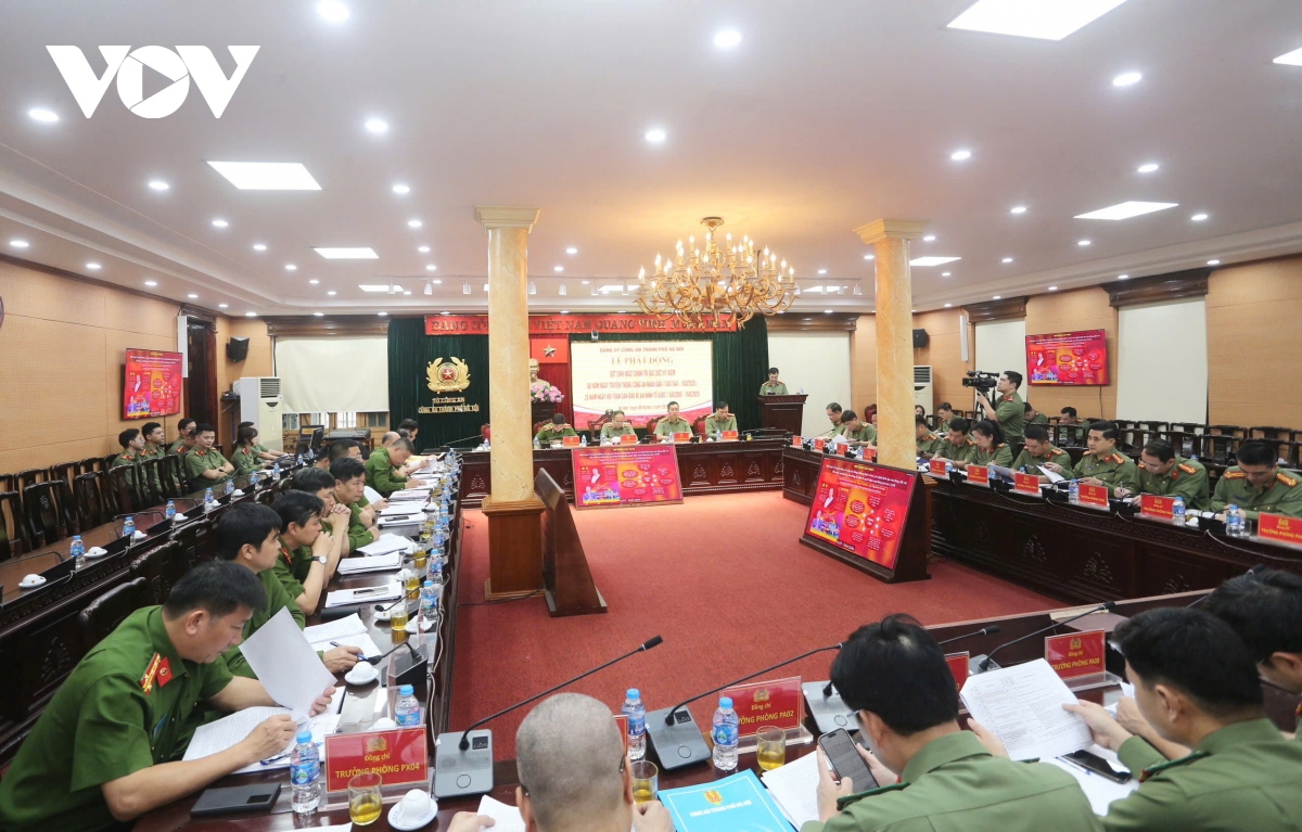 công an tp hà nội phát động đợt sinh hoạt chính trị đặc biệt hình ảnh 2 cong an tp ha noi phat dong dot sinh hoat chinh tri dac biet hinh anh 2