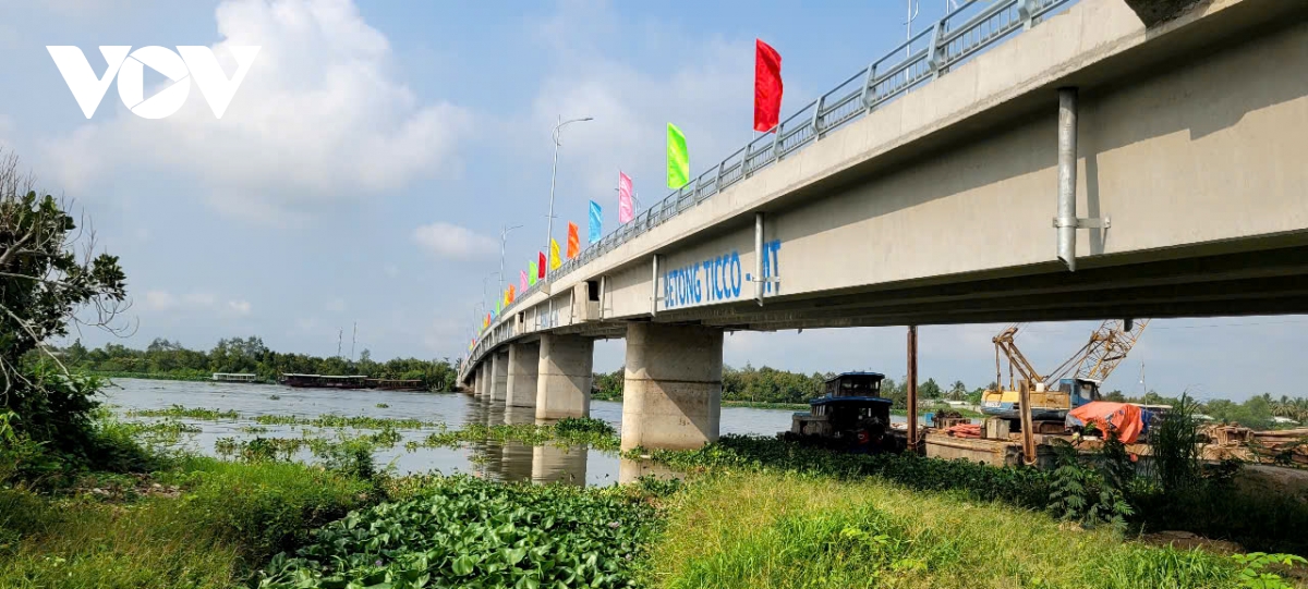 tiền giang khánh thành cầu tân phong bắc qua cù lao trên sông tiền hình ảnh 2 tien giang khanh thanh cau tan phong bac qua cu lao tren song tien hinh anh 2