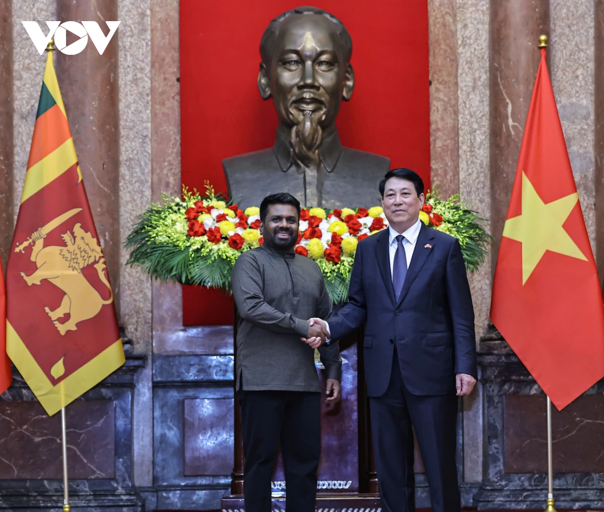 chủ tịch nước lương cường chủ trì lễ đón tổng thống sri lanka hình ảnh 4 chu tich nuoc luong cuong chu tri le don tong thong sri lanka hinh anh 4