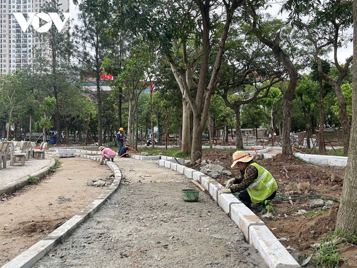 công viên cầu giấy đang dần lột xác sau hơn 3 tháng cải tạo hình ảnh 12 cong vien cau giay dang dan lot xac sau hon 3 thang cai tao hinh anh 12