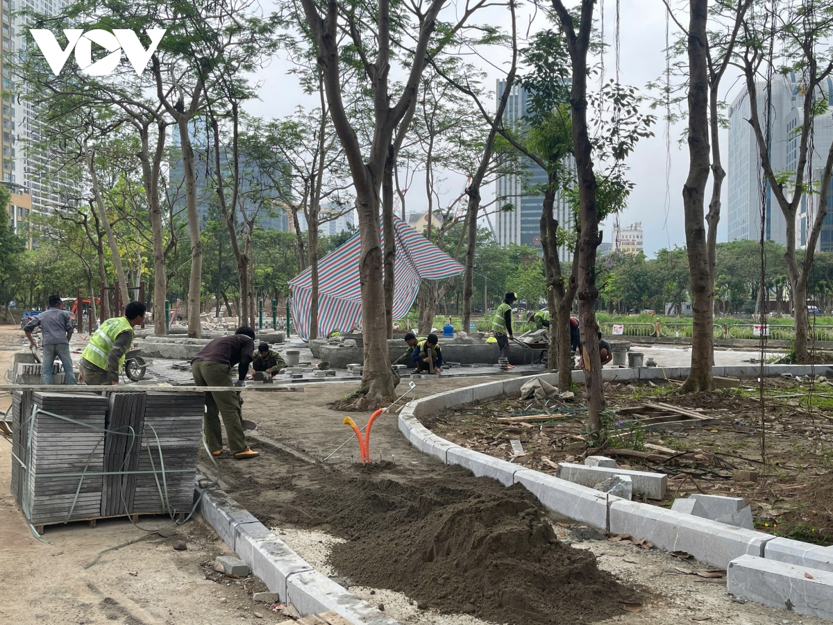 công viên cầu giấy đang dần lột xác sau hơn 3 tháng cải tạo hình ảnh 14 cong vien cau giay dang dan lot xac sau hon 3 thang cai tao hinh anh 14