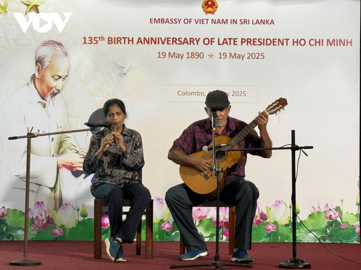 kỷ niệm 135 năm ngày sinh chủ tịch hồ chí minh tại sri lanka hình ảnh 3 ky niem 135 nam ngay sinh chu tich ho chi minh tai sri lanka hinh anh 3