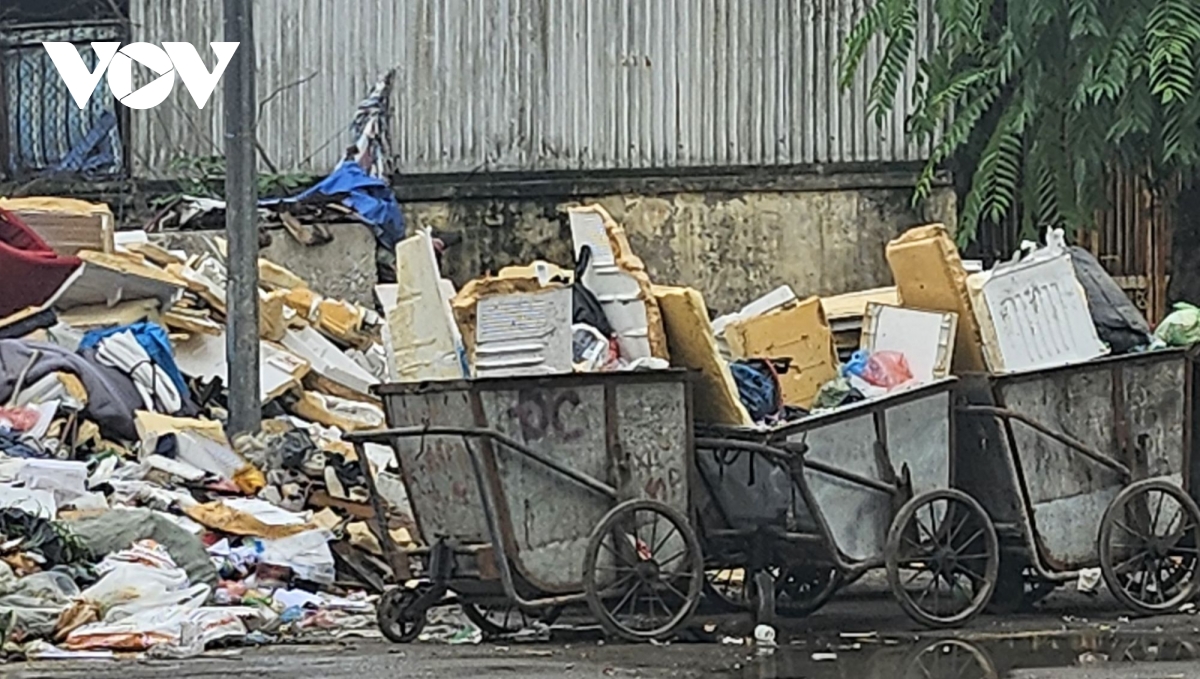 các bác ấy đang phân loại rác hình ảnh 2 cac bac ay dang phan loai rac hinh anh 2