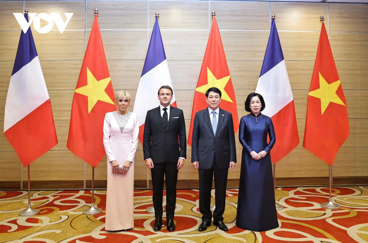 chủ tịch nước lương cường chủ trì chiêu đãi cấp nhà nước tổng thống pháp hình ảnh 5 chu tich nuoc luong cuong chu tri chieu dai cap nha nuoc tong thong phap hinh anh 5