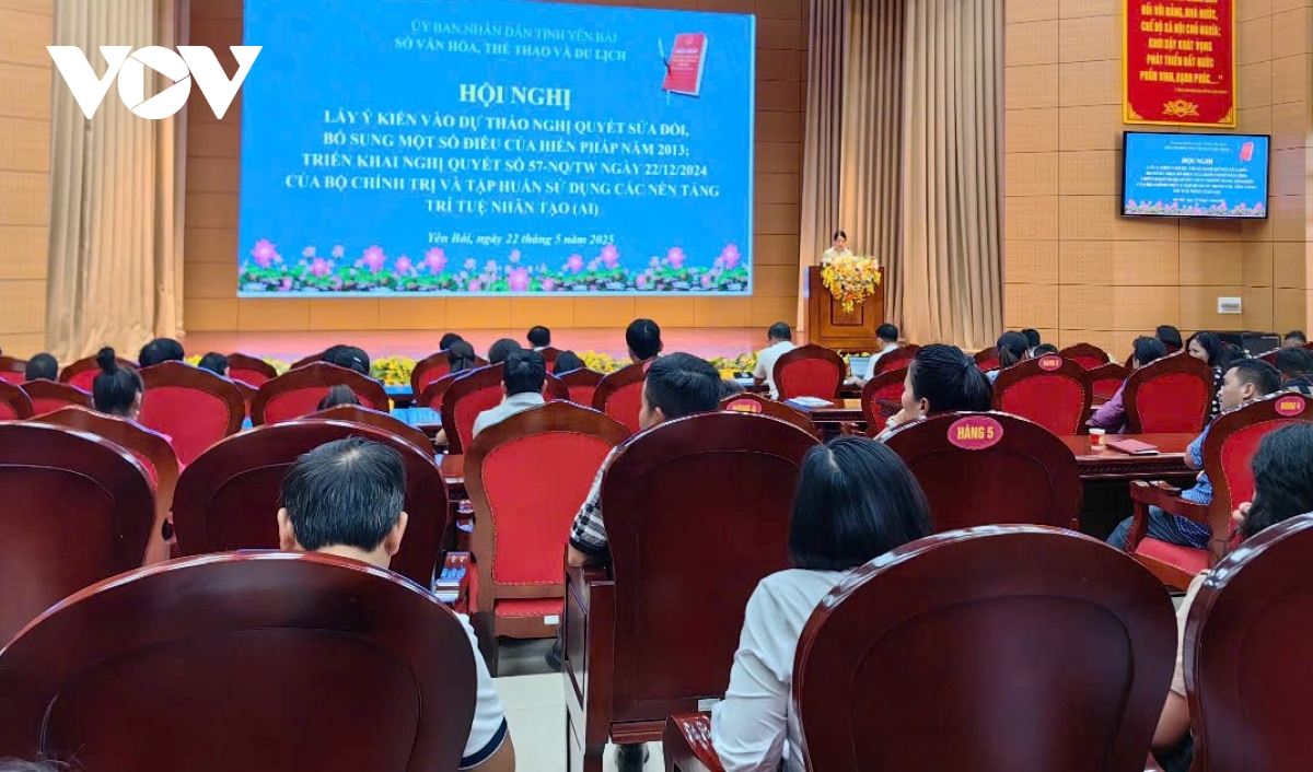 nhiều ý kiến tâm huyết vào dự thảo nghị quyết sửa đổi hiến pháp từ yên bái hình ảnh 1 nhieu y kien tam huyet vao du thao nghi quyet sua doi hien phap tu yen bai hinh anh 1