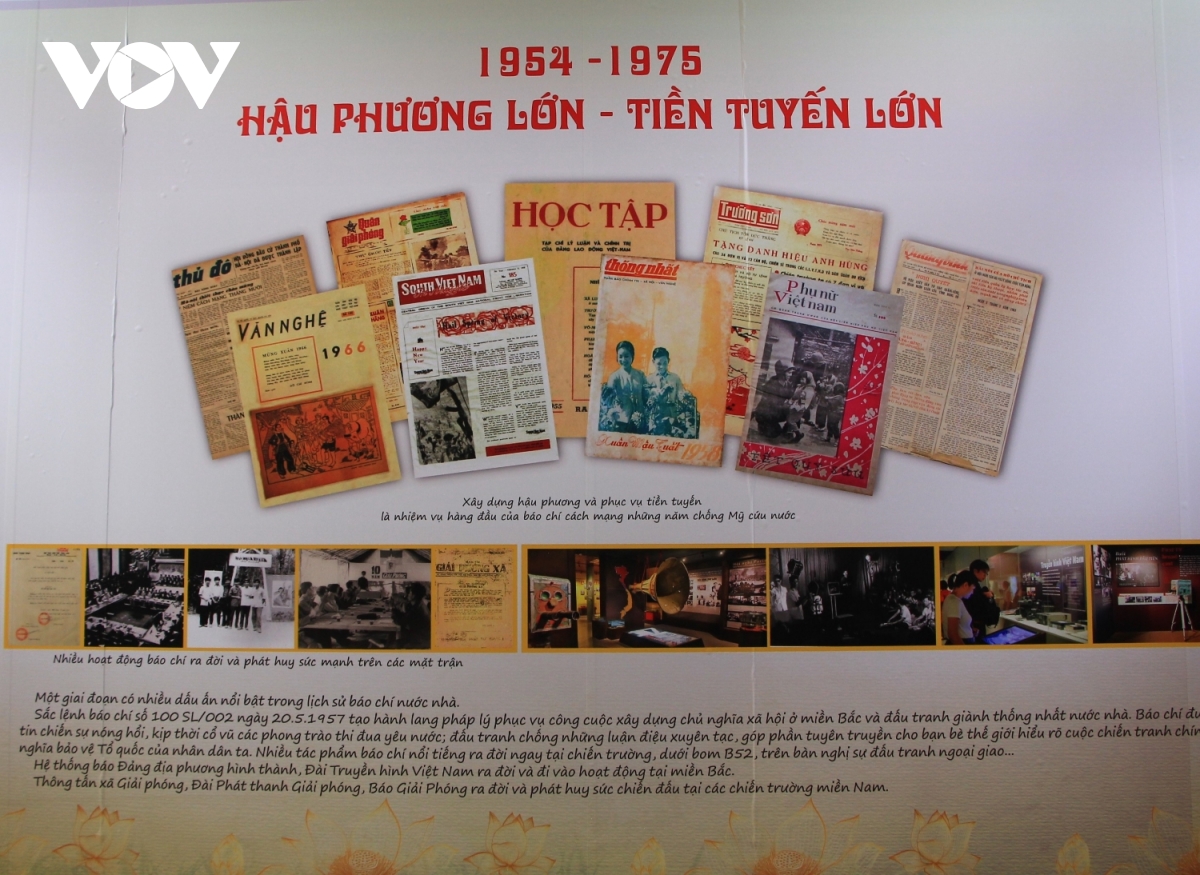 triển lãm báo chí cách mạng việt nam - một thế kỷ xung trận hình ảnh 7 trien lam bao chi cach mang viet nam - mot the ky xung tran hinh anh 7