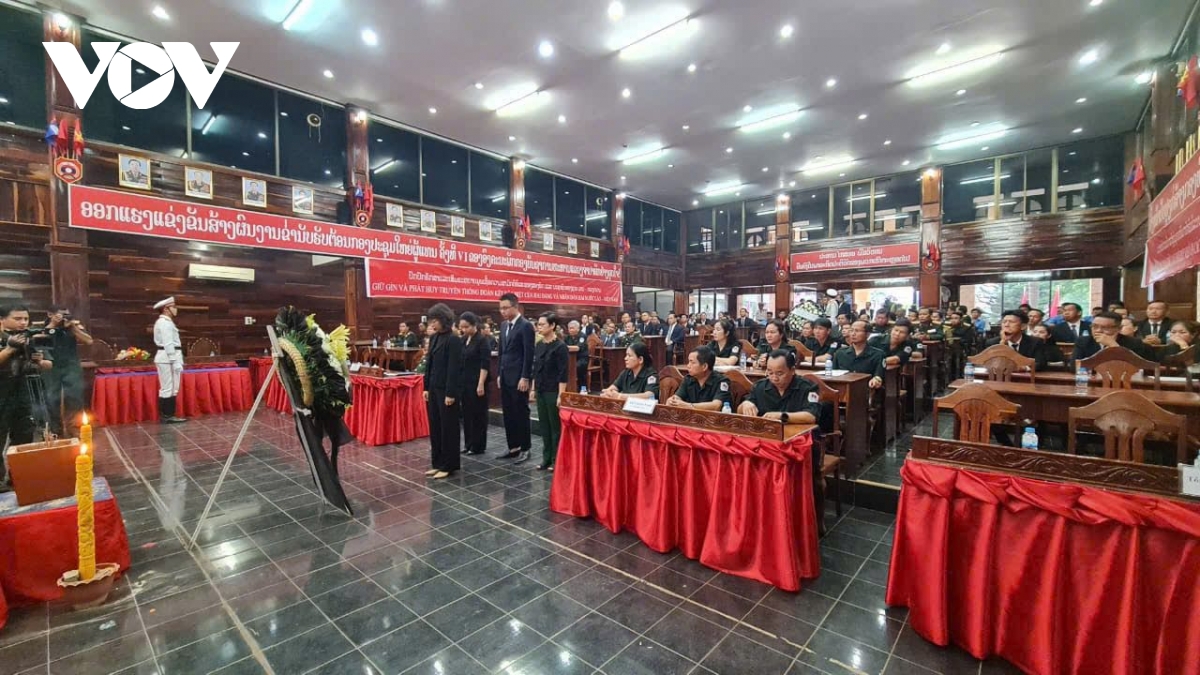Đưa 16 hài cốt liệt sỹ việt nam hy sinh tại lào về với đất mẹ hình ảnh 3 Dua 16 hai cot liet sy viet nam hy sinh tai lao ve voi dat me hinh anh 3