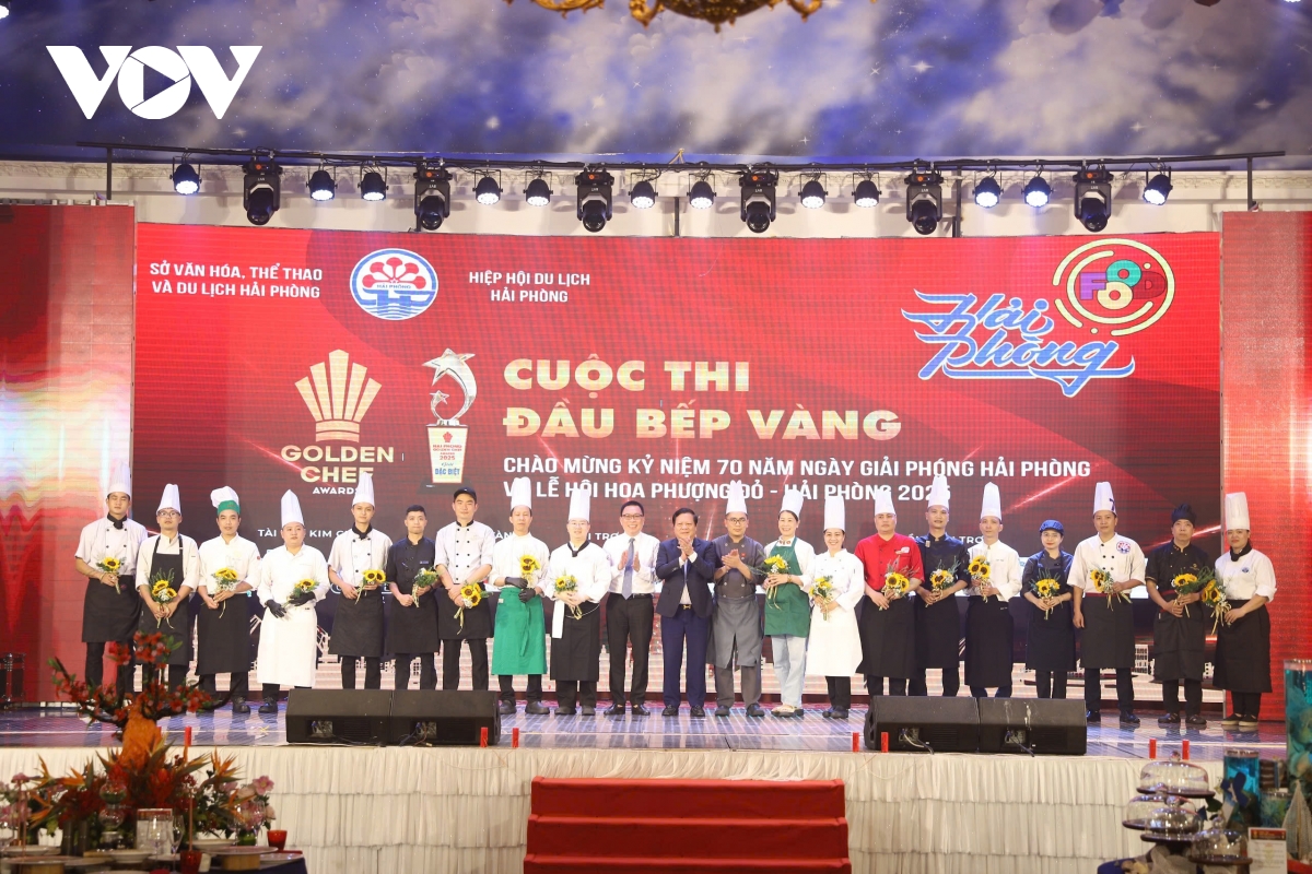 Cuộc thi Đầu bếp Vàng Hải Phòng năm 2025 - tôn vinh tinh hoa ẩm thực Việt