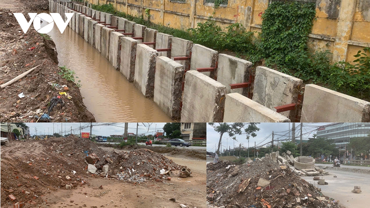dự án cải tạo quốc lộ 1a qua huyện thanh trì có lặp lại điệp khúc chậm tiến độ hình ảnh 6 du an cai tao quoc lo 1a qua huyen thanh tri co lap lai diep khuc cham tien do hinh anh 6