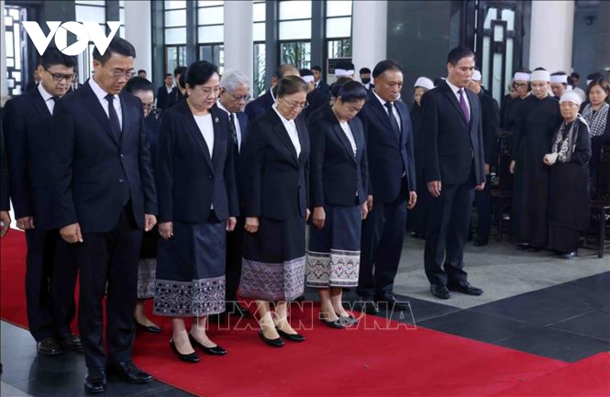 Doan dai bieu cap cao lao vieng nguyen chu tich nuoc tran Duc luong hinh anh 2