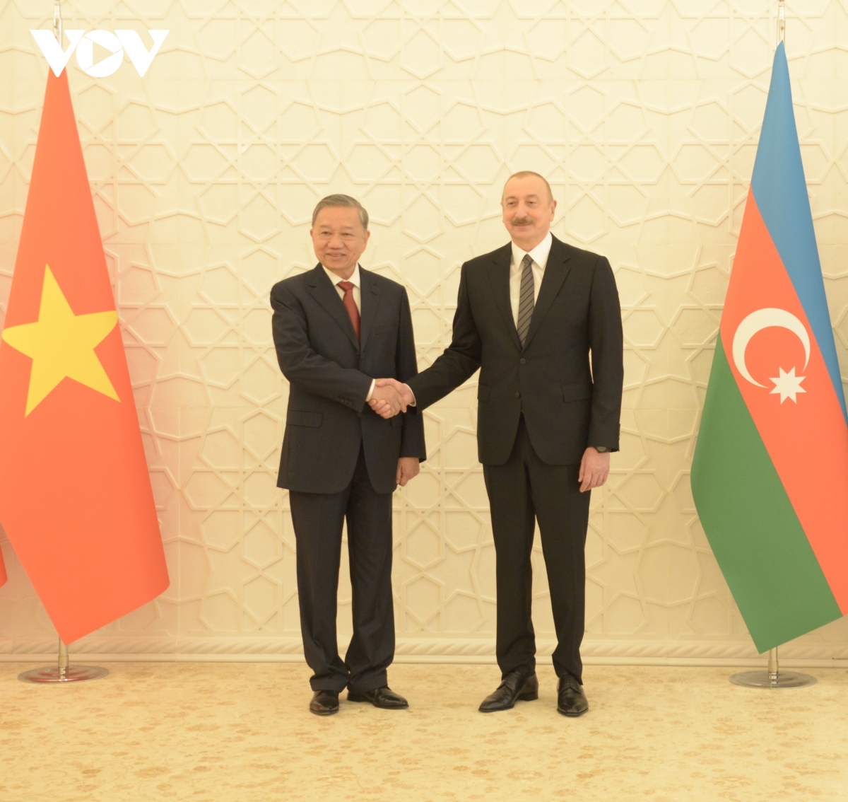 lễ đón tổng bí thư tô lâm thăm cấp nhà nước tới azerbaijan hình ảnh 4 le don tong bi thu to lam tham cap nha nuoc toi azerbaijan hinh anh 4