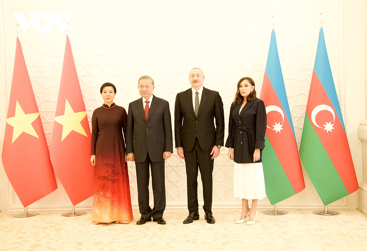 lễ đón tổng bí thư tô lâm thăm cấp nhà nước tới azerbaijan hình ảnh 5 le don tong bi thu to lam tham cap nha nuoc toi azerbaijan hinh anh 5