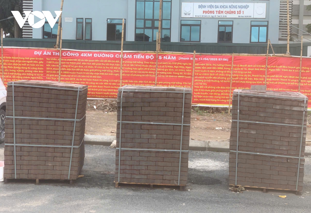 dự án cải tạo quốc lộ 1a qua huyện thanh trì có lặp lại điệp khúc chậm tiến độ hình ảnh 4 du an cai tao quoc lo 1a qua huyen thanh tri co lap lai diep khuc cham tien do hinh anh 4