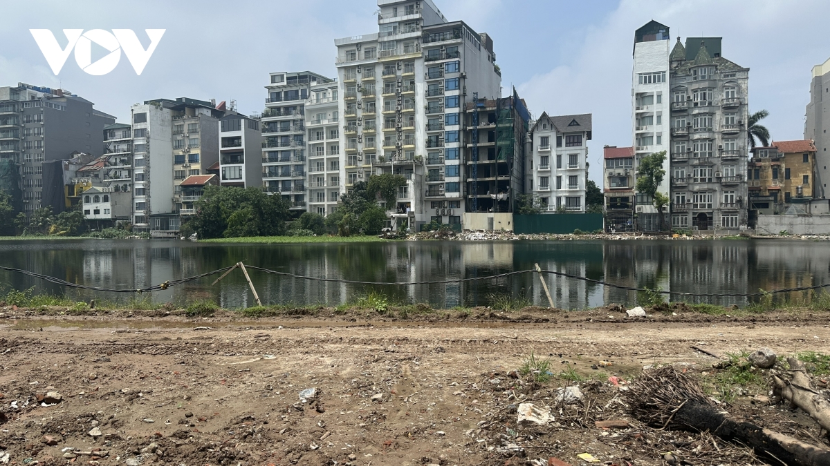 Dự án cải tạo hồ Tứ Liên, Hà Nội: Cần đẩy nhanh tiến độ giải phóng mặt bằng