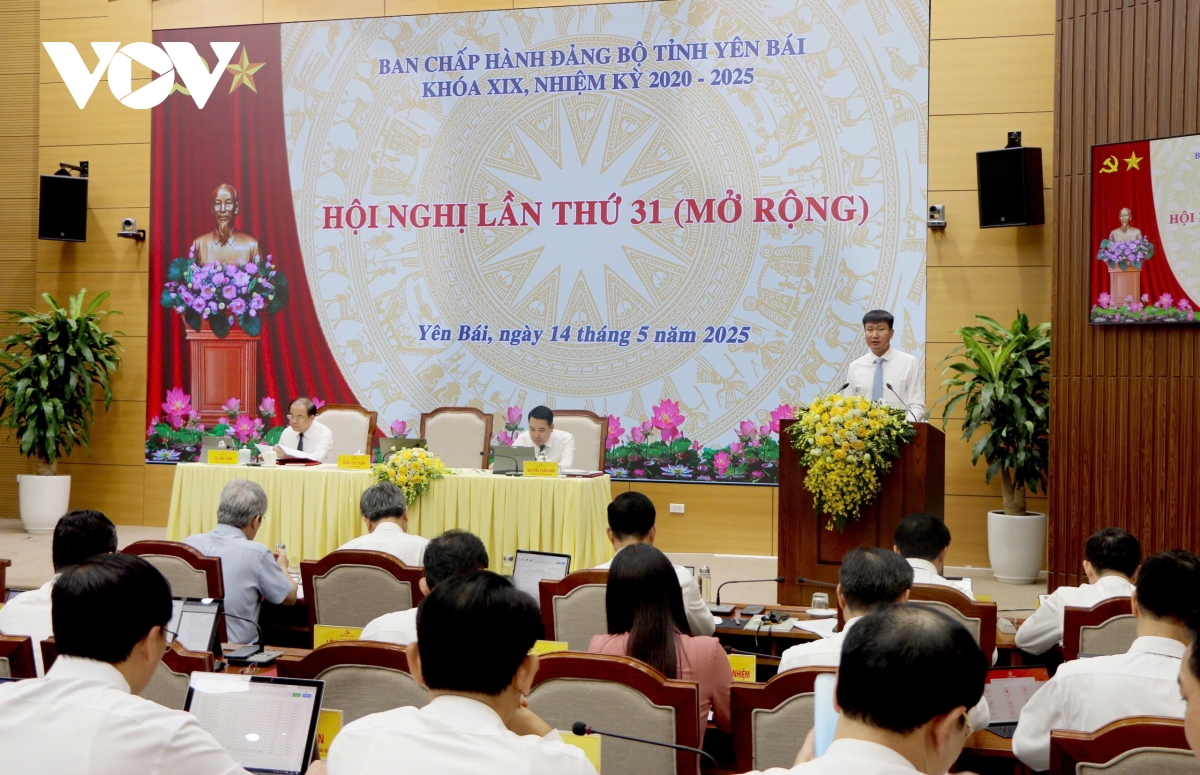 Hội nghị Ban Chấp hành Đảng bộ tỉnh Yên Bái xem xét nhiều nội dung quan trọng