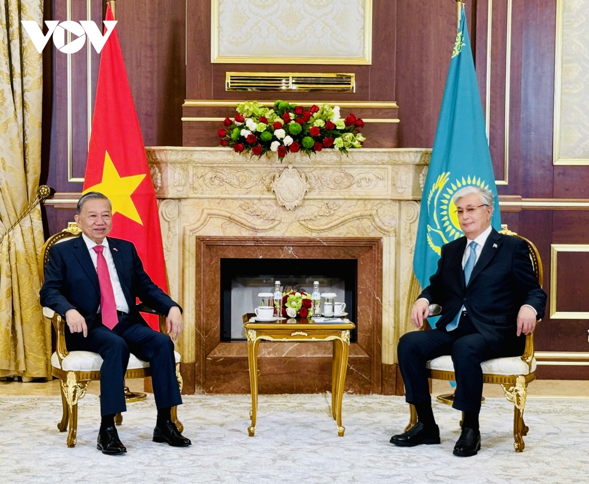 tổng bí thư tô lâm bắt đầu các hoạt động thăm cấp nhà nước kazakhstan hình ảnh 3 tong bi thu to lam bat dau cac hoat dong tham cap nha nuoc kazakhstan hinh anh 3
