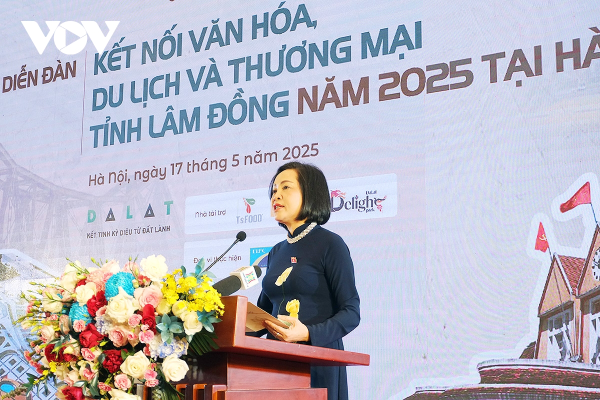 diễn đàn kết nối văn hóa - du lịch - thương mại tỉnh lâm Đồng năm 2025 hình ảnh 1 dien dan ket noi van hoa - du lich - thuong mai tinh lam Dong nam 2025 hinh anh 1