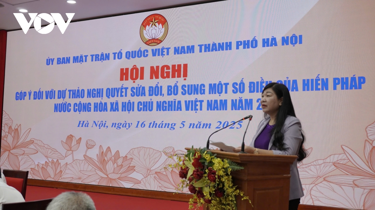 góp ý dự thảo sửa đổi hiến pháp 2013 làm rõ quyền và trách nhiệm của mặt trận hình ảnh 5 gop y du thao sua doi hien phap 2013 lam ro quyen va trach nhiem cua mat tran hinh anh 5