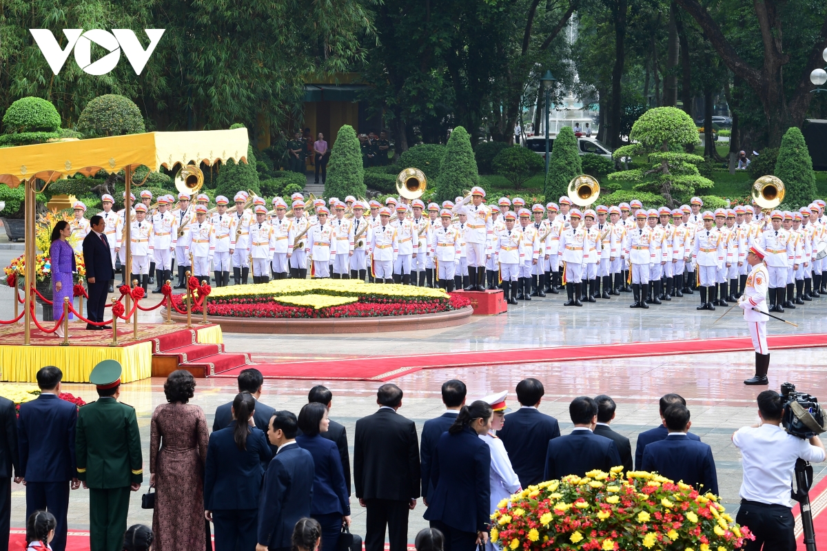 le don thu tuong thai lan paetongtarn shinawatra tham chinh thuc viet nam hinh anh 8