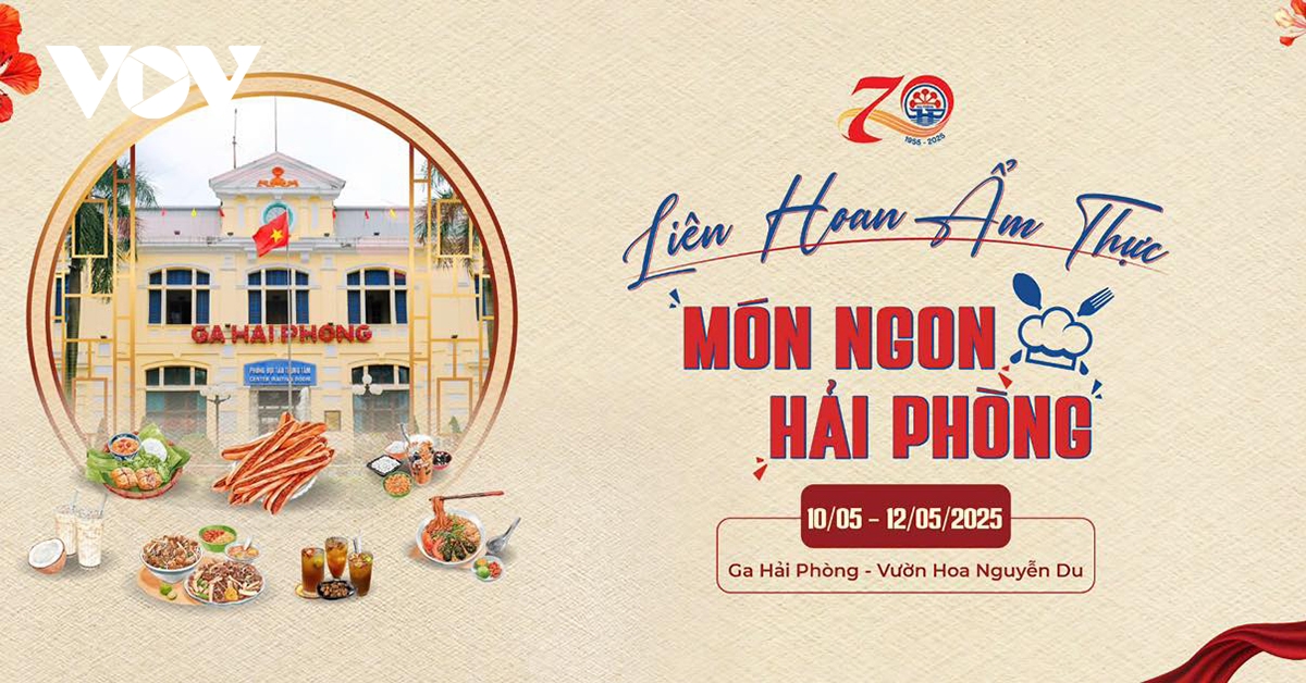 Từ sản phẩm du lịch “foodtour” đến Liên hoan ẩm thực Hải Phòng năm 2025