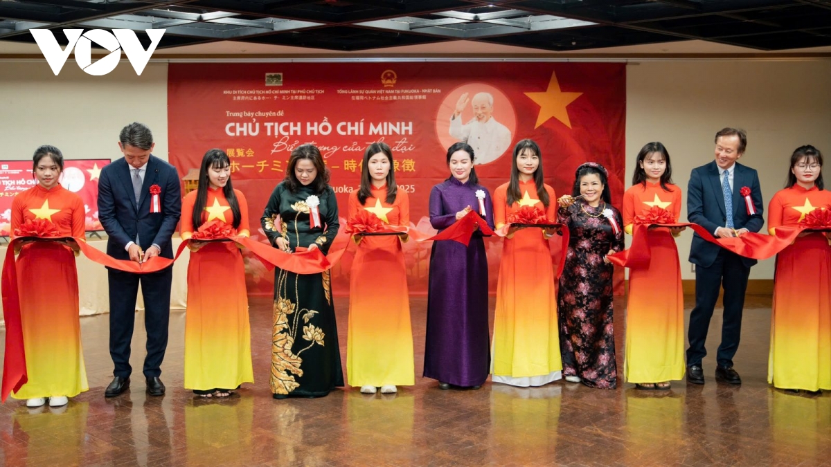 triển lãm về chủ tịch hồ chí minh tại fukuoka - nhật bản hình ảnh 1 trien lam ve chu tich ho chi minh tai fukuoka - nhat ban hinh anh 1