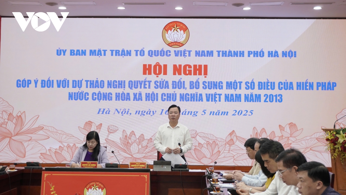 góp ý dự thảo sửa đổi hiến pháp 2013 làm rõ quyền và trách nhiệm của mặt trận hình ảnh 1 gop y du thao sua doi hien phap 2013 lam ro quyen va trach nhiem cua mat tran hinh anh 1
