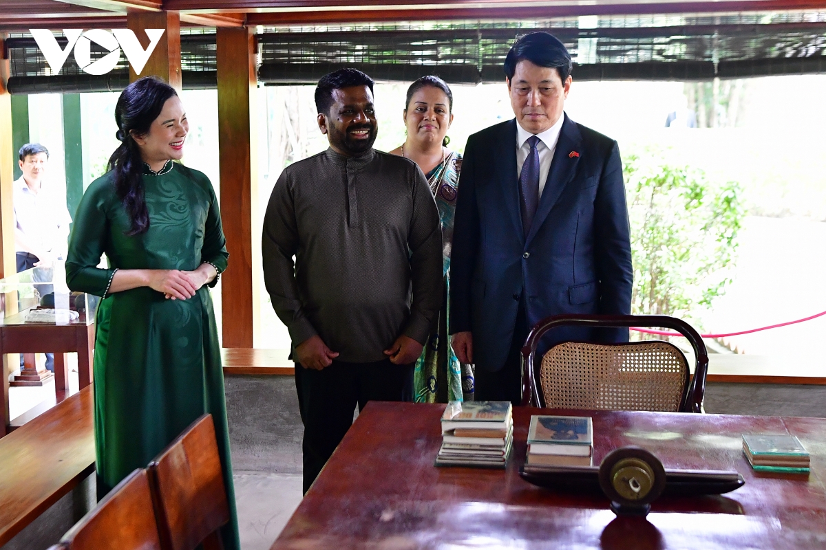 chu tich nuoc luong cuong va tong thong sri lanka tham nha san bac ho hinh anh 5