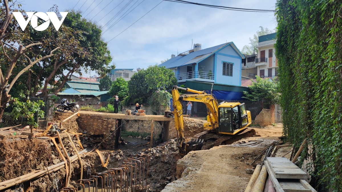 công trình thoát lũ chạy đua trước mùa mưa ở sơn la hình ảnh 1 cong trinh thoat lu chay dua truoc mua mua o son la hinh anh 1
