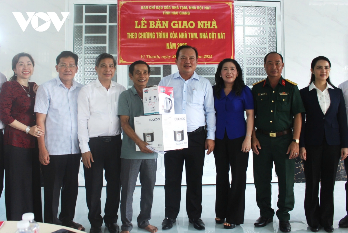 hậu giang hoàn thành công tác xóa nhà tạm, nhà dột nát vào giữa tháng 5 này hình ảnh 2 hau giang hoan thanh cong tac xoa nha tam, nha dot nat vao giua thang 5 nay hinh anh 2