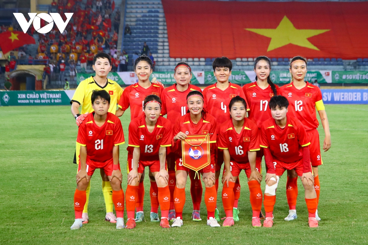 Dt nu viet nam 1-4 werder bremen hoc tro tuong chung gay an tuong bang toc do hinh anh 3
