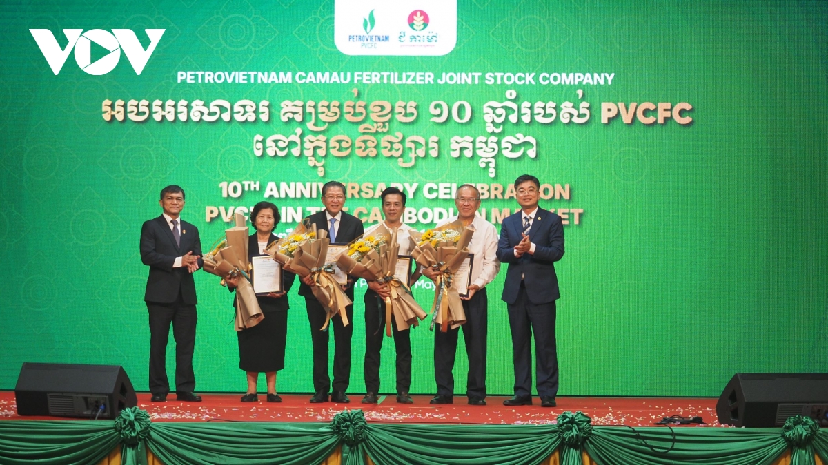 Campuchia là thị trường xuất khẩu chủ lực của doanh nghiệp phân bón Việt Nam