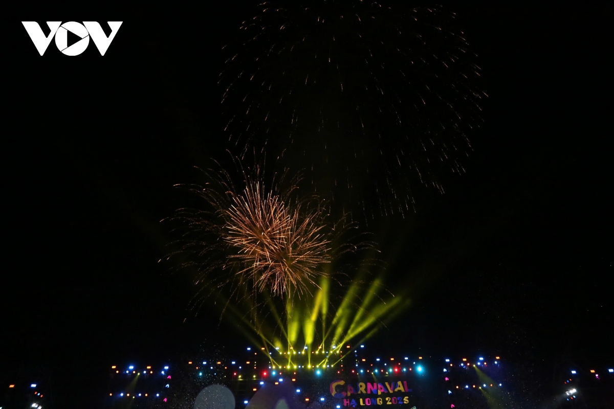 hàng vạn người dân, du khách hoà mình vào không khí carnaval hạ long 2025 hình ảnh 9 hang van nguoi dan, du khach hoa minh vao khong khi carnaval ha long 2025 hinh anh 9