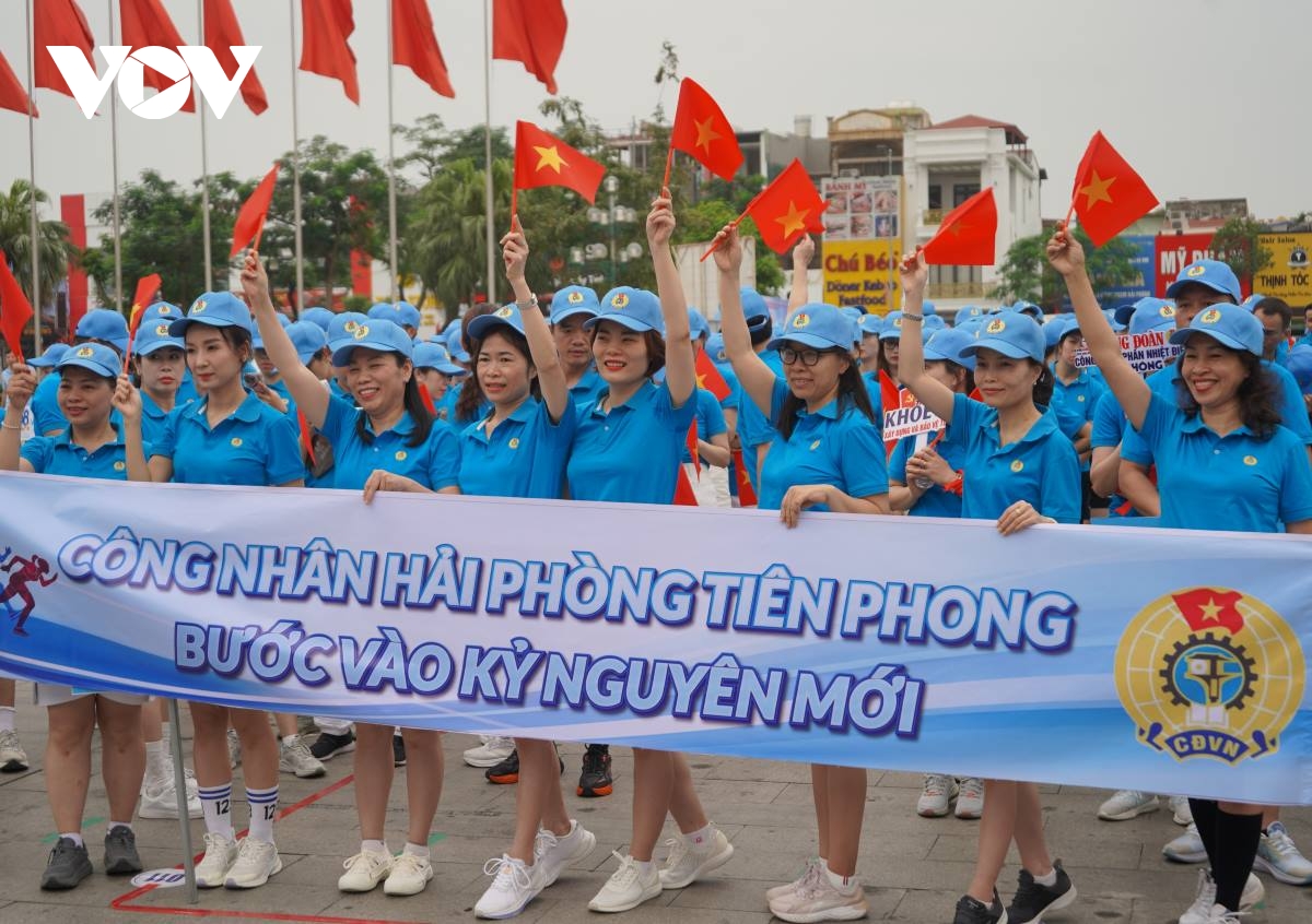 Hải Phòng tổ chức tháng công nhân với nhiều hoạt động sôi nổi