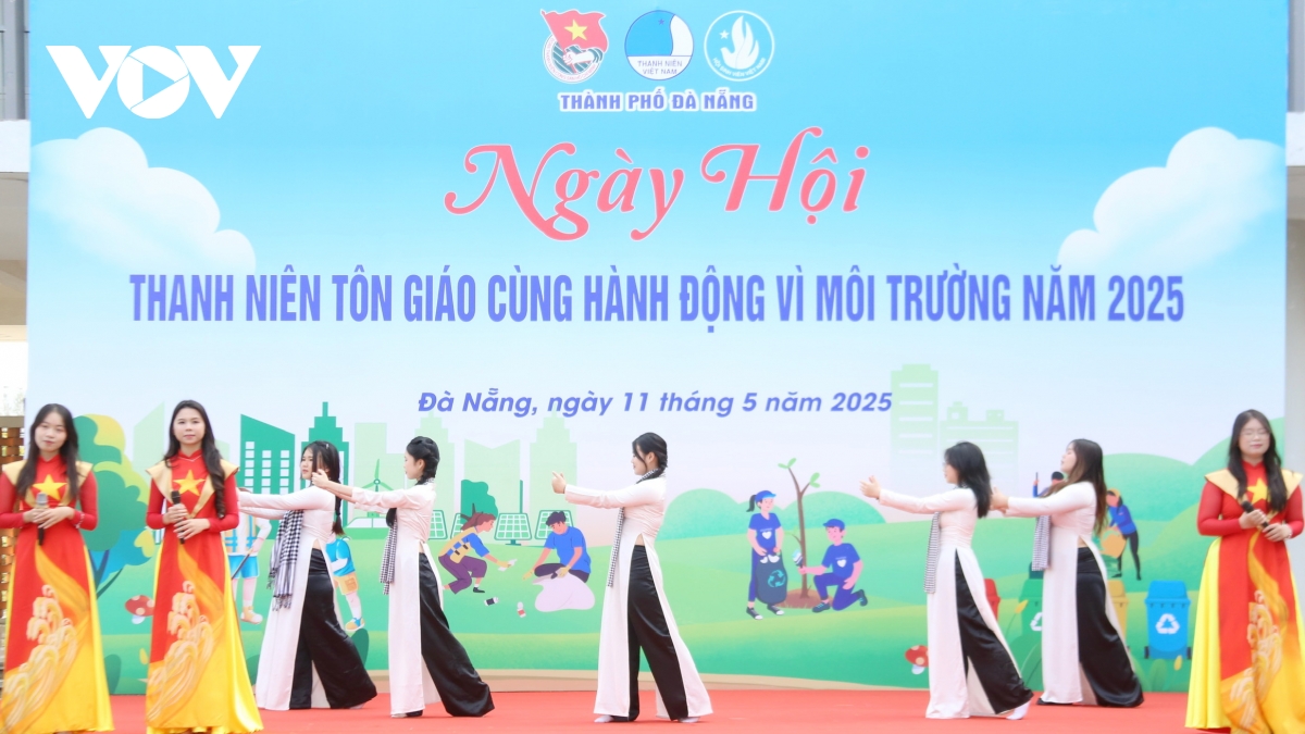 thanh niên tôn giáo Đà nẵng cùng hành động vì môi trường hình ảnh 1 thanh nien ton giao Da nang cung hanh dong vi moi truong hinh anh 1